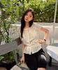 JUCYJUDY Embossed Flower Blouse J1Bl322B