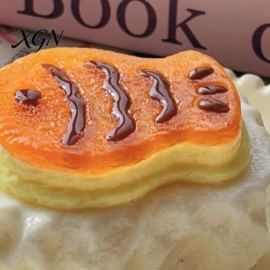 Kids Stress Reliever Taiyaki Squeeze Toy Relief Fidget Ultra-Realistic Dessert Food Sticky Toys for Adults Durable