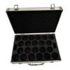 Billiard Balls Storage Box Padded Organizer Lightweight Container Accessories Hard Case Holds 22 Balls Carrying Case for Travel