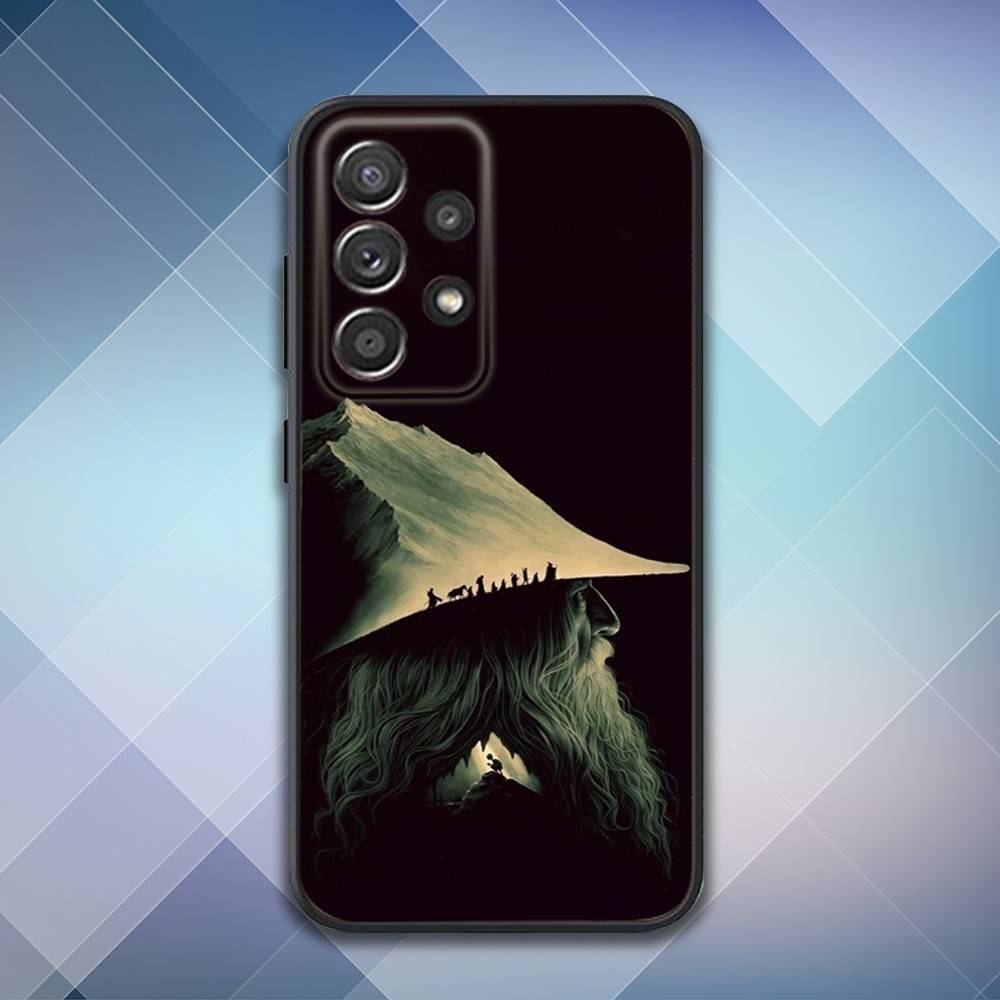 Movie The L-Lord R-Rings Phone Case For Samsung S25,S24,S21,S22,S23,S30,Ultra,S20,Plus,Fe,Lite,Note,10,9,5G Black Cover