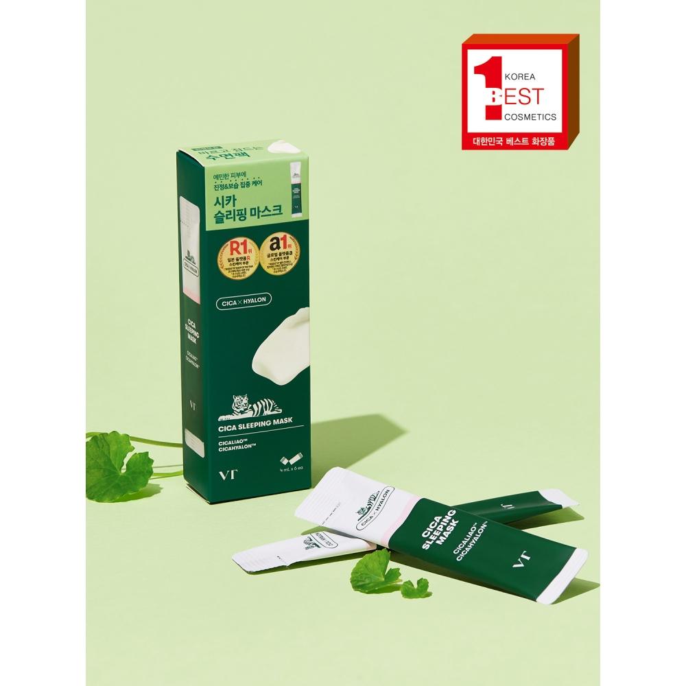 Vt Cica Sleeping Mask 4 Ml 6 Pack