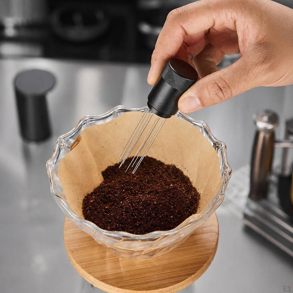 Coffee Distribution Tool with Stand Stainless Steel Espresso