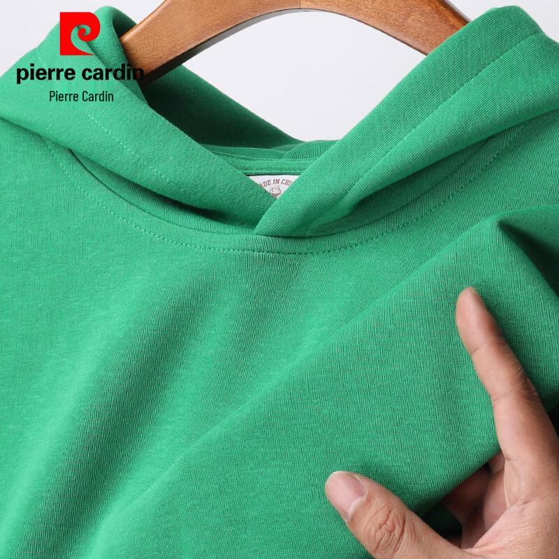 

Pierre Cardin Men s Solid Milk Silk Blend Hooded Sweatshirt 2XL