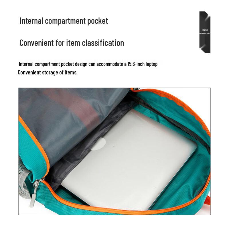 40,000-Mile Lightweight Foldable Outdoor Backpack