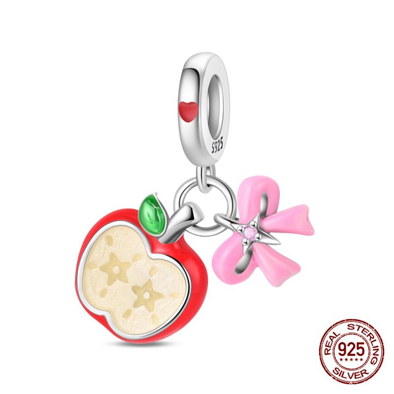 New 100% Copper Summer Coconut Beach Travel Ai Robot Charms Fit Originalbracelet Diy Jewelry Making Women Gift