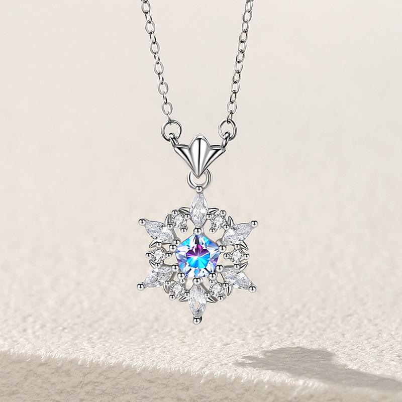 Tancise Dámský klasický náhrdelník s přívěskem S925 Sterling Silver Luxury Personality