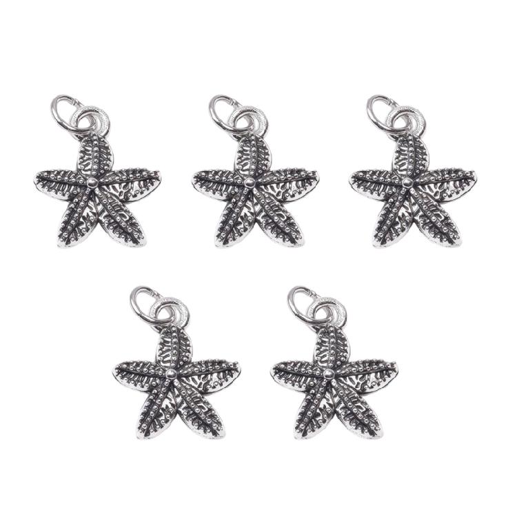 

Ocean Inspired Starfish Shaped Alloy Pendant Jewelry Findings For Custom Jewelry Creations And Artistic Projects