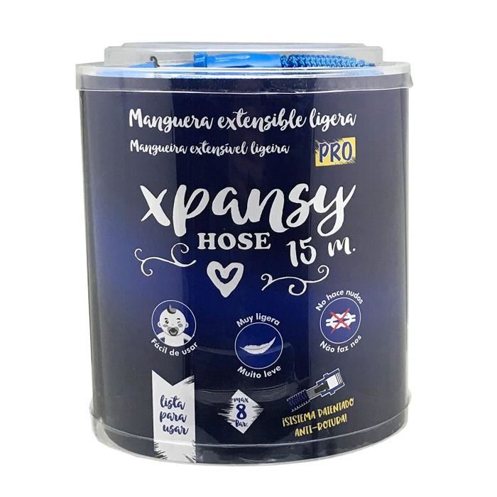 Tuyau extensible - AQUA CONTROL - xpansy - 5 m - Système anti-rotura - Léger et pratique