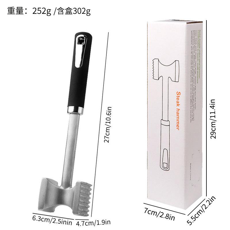Aluminum Alloy Meat Tenderizer Hammer Mallet Tool for Pounding Beef Steak Chicken Pork Stainless Steel Meat Hammer Kitchen Tools