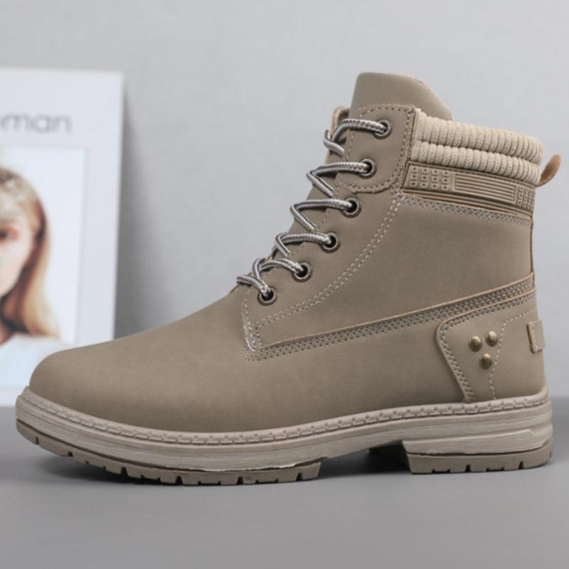 Pánské outdoorové platformové podzimní a zimní kotníkové boty