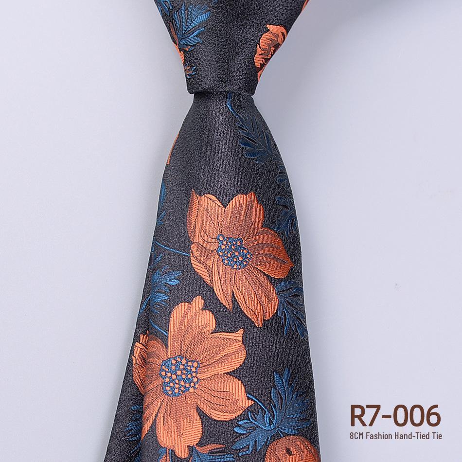 Versatile Retro Striped Tie for Men - Hand-Knotted British Korean Style In Brown, Green, and Blue for Business and Formal Wear.