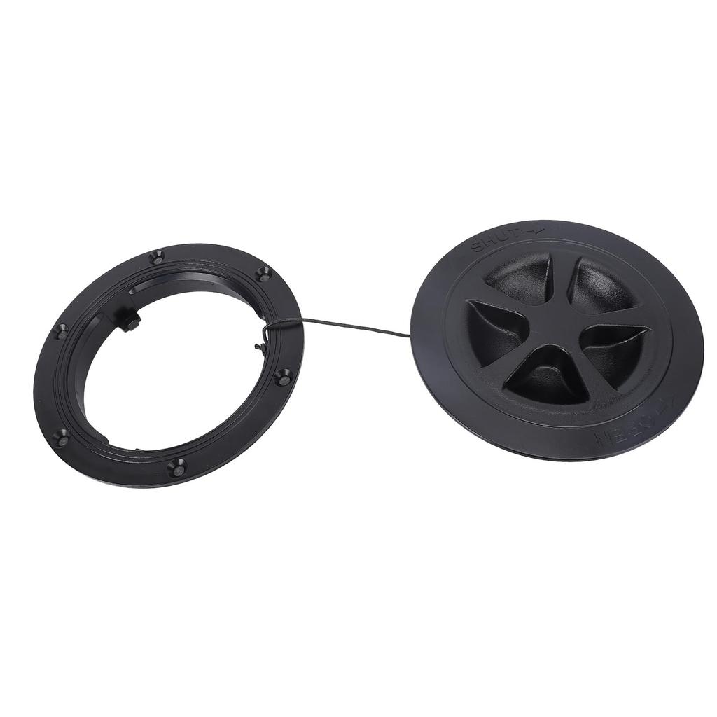 4 Inch Deck Plate Round Detachable Circular Sealing Cover for Marine Yachts Boat Kayak