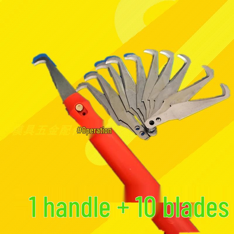 Plastic Deburring and Trimming Knife for Flash Removal and Scraping Tasks