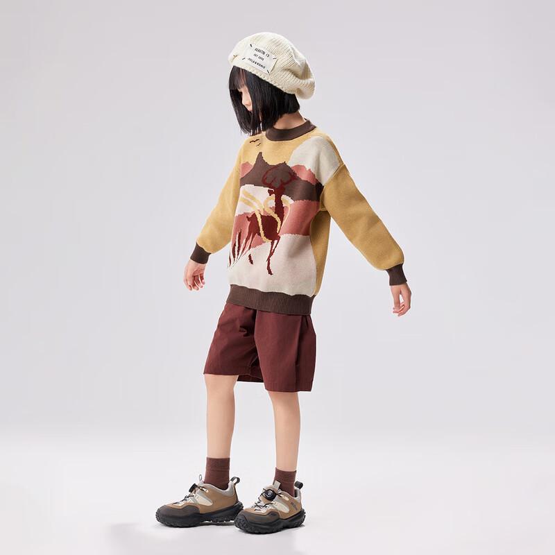 EBAER Kids  Pure Cotton Round Neck Sweater 120