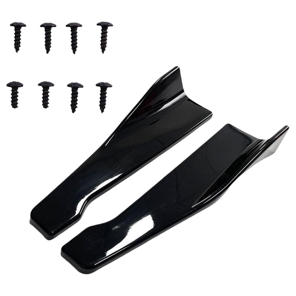 

Диффузор Разделитель Защита от царапин Глянцевый черный/углеродное волокно Защита от царапин Крылья Боковая юбка Угол обтекателя губ