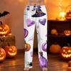 Men's Halloween Print Drawstring Lounge Pants Casual Sleepwear Soft Comfortable Fit Relaxed Style