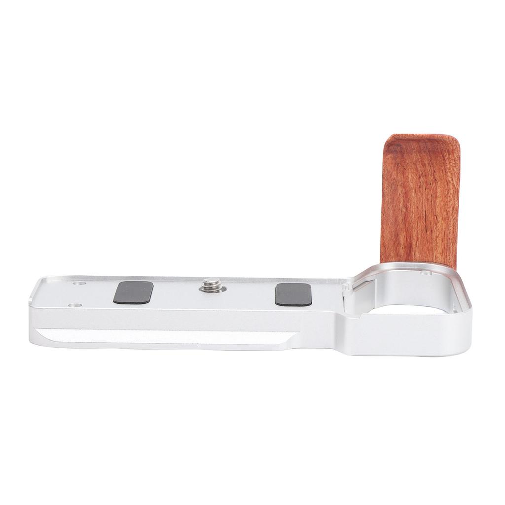 Handgrip L Shape Grip Fit for A7C2 A7CR Camera Built In Quick Release Plate Wooden Hand Grip L Bracket