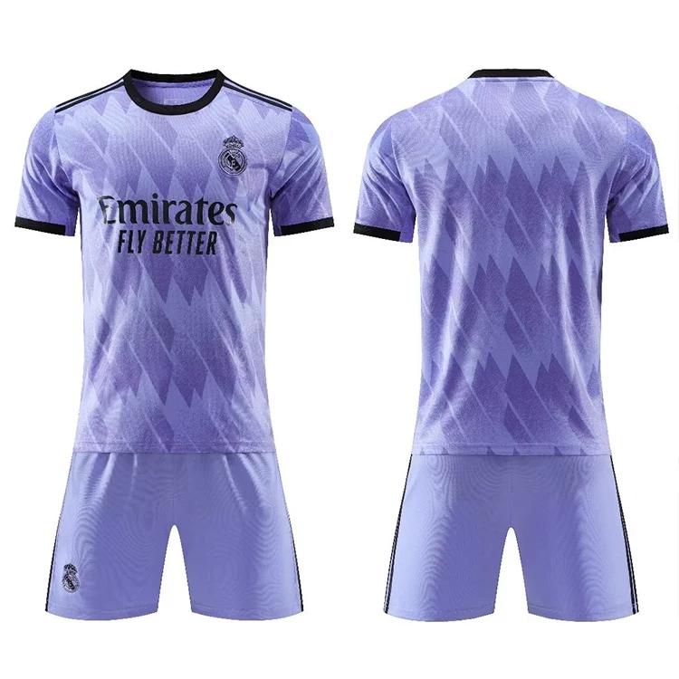 2023 Real Madrid Football Jerseys Purple