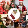 Family Christmas Stockings Cute Stockings Decorations Christmas Sock Bags For Chocolates Prizes Goodie Stuffers Tree Fireplace