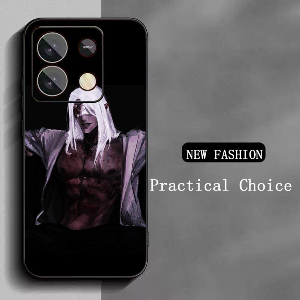 

Mr Sil-vair super cool man design Phone Case For Redmi Note 14 13 12 11 Pro Plus S 5G 14C A3 Soft Black Phone Cover Redmi Note 12S