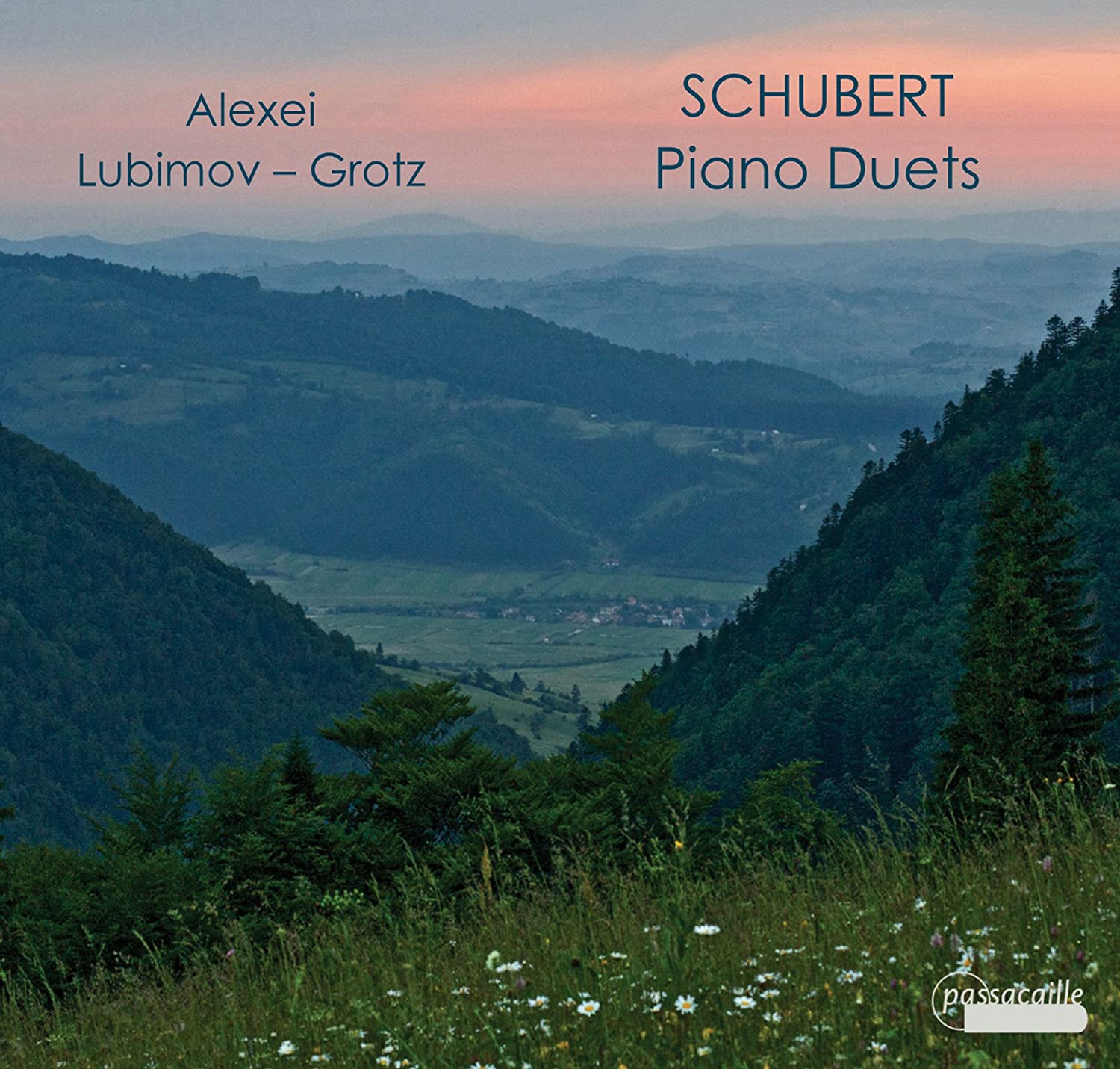 

CD SCHUBERT, LUBIMOV; GROTZ - Piano Duets PASSACAILLE980 Japan Classical Used