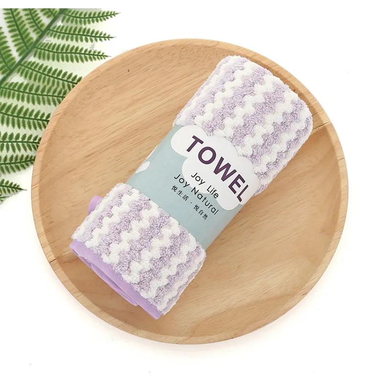 

Полотенце из микрофибры для лица, тела, рук, волос, впитывающая салфетка для лица, мочалка из микрофибры 35x75 см TJ2402