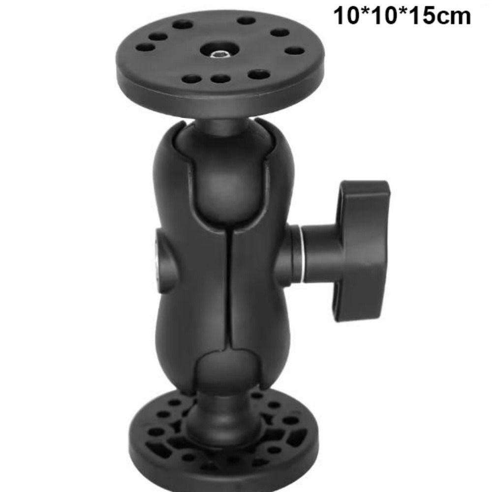 Black Fish Finder Mount Nylon Boat Rotating Bracket New Universal Kayak Holder  Plate Accessories