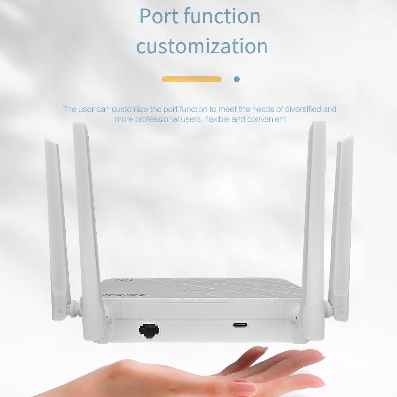 4G WiFi6 Router with SIM, 300Mbps, Single Ethernet Port - Malaysia, Myanmar, Vietnam CPE108.