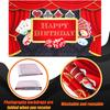 79 Pcs Casino Theme Party Decorations, Las Vegas Party Decorations Casino Birthday Party Decorations Supplies Include Backdrop, Balloon Garland Kit,