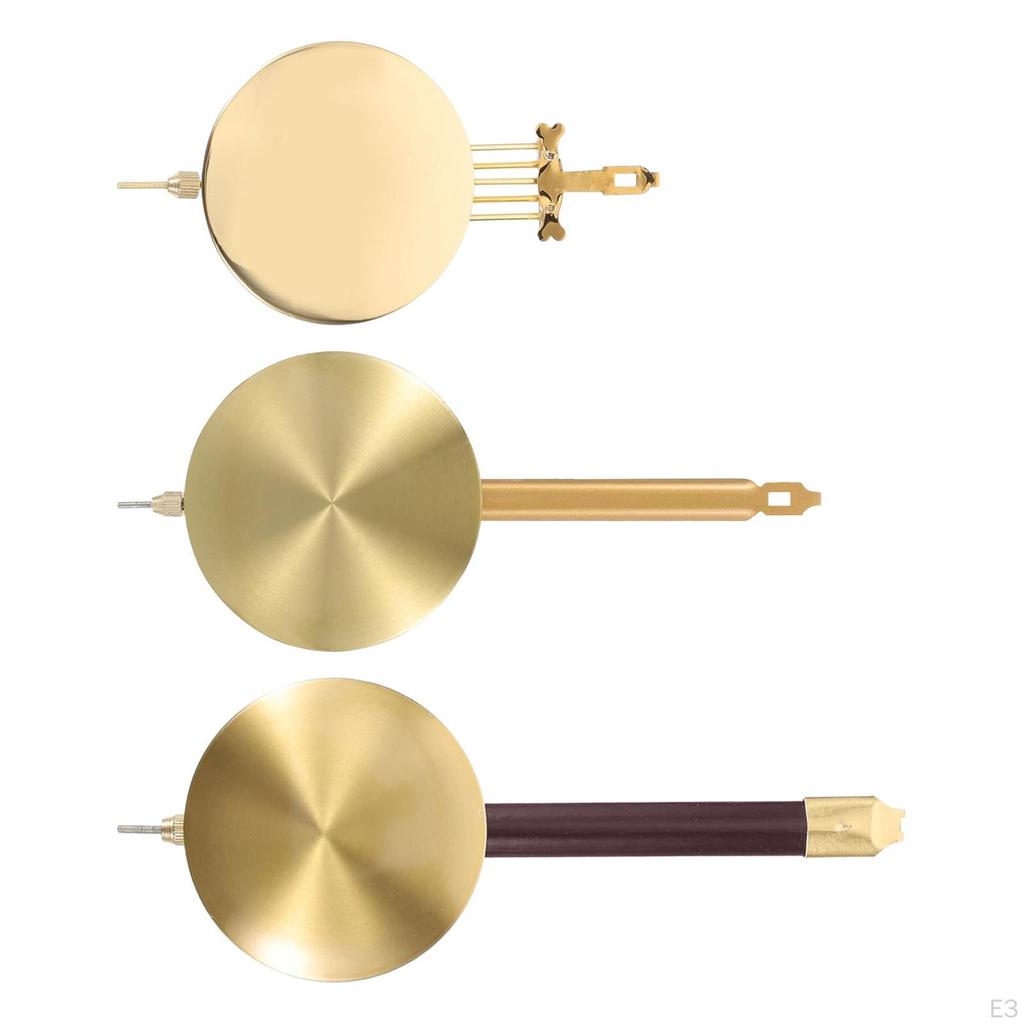 Classic Metal Pendulum Clock Movement Kit for Wall Repair