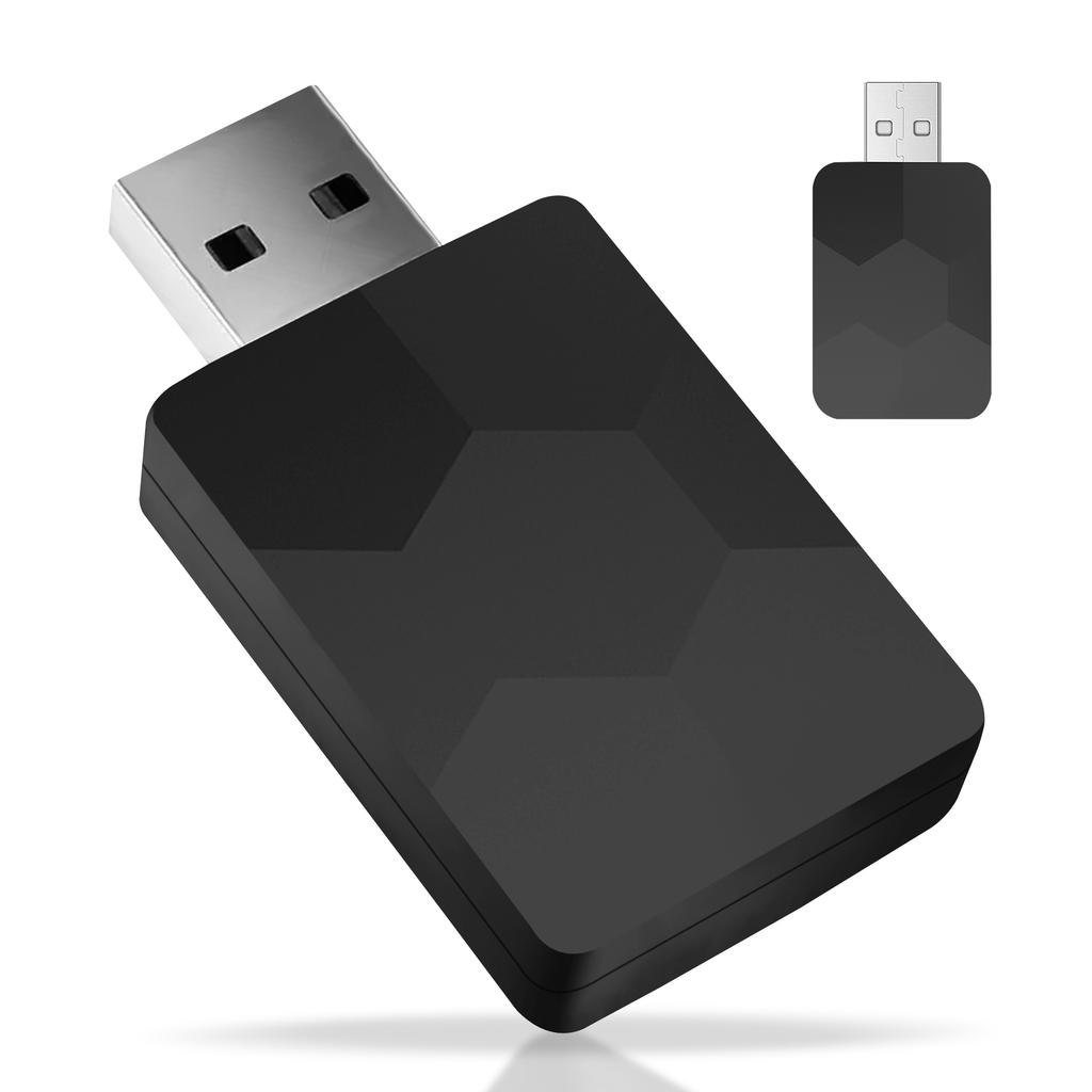2-in-1-USB-Dongle, kabelloser CarPlay-Android-Autoadapter für ein Upgrade von kabelgebunden auf kabellos