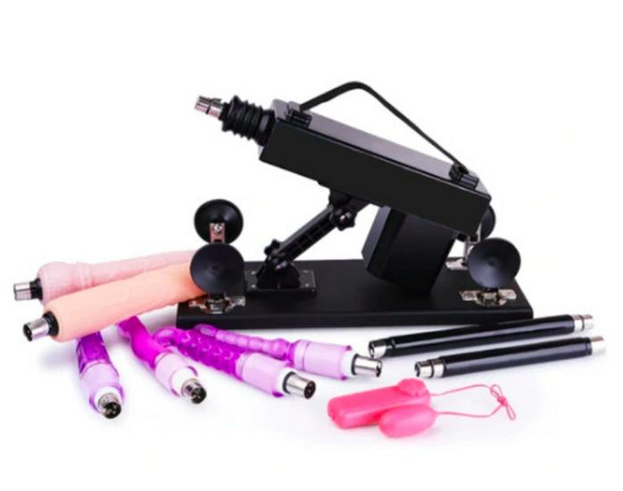 Automatic Female Masturbator with Telescopic Vibration and Simulated Penis