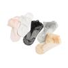 Women's Summer Lace Ankle Socks: Breathable, Floral, Cotton Bottom, Invisible, Japanese-Style, Short & Versatile.