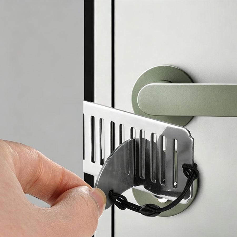 Hotel Anti Opening Door Artifact, Door Blocker, Female Top Door Blocker, Door Lock, Anti-theft Home Door Stopper