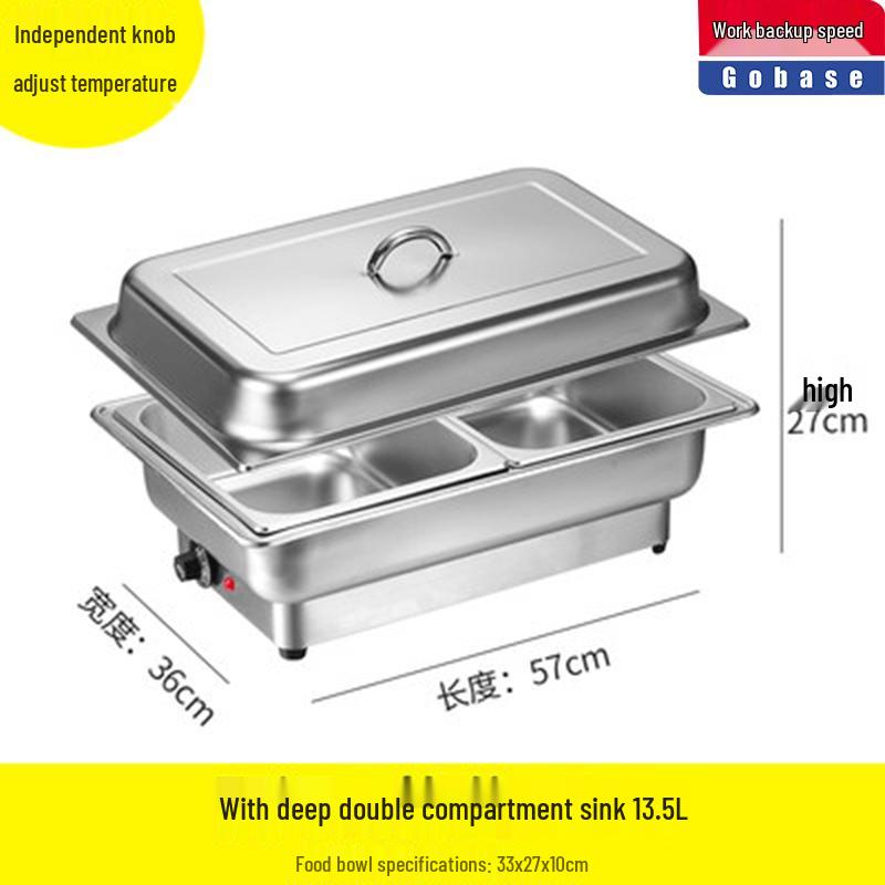 Commercial Stainless Steel Electric Buffet Warmer