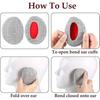 6 Pairs Earmuffs Bandless Fleece Ear Warmers Winter Ear Covers Unisex, 6 Colors - PJ