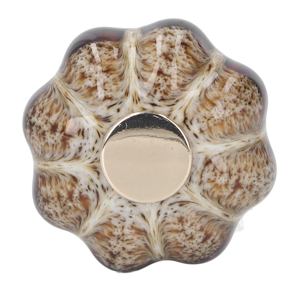 3pcs Easy Install Pumpkin Door Pulls Gold Pumpkin Pull Handles Pumpkin Cabinet Knobs Drawer