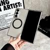 ZFold 7 Ultra Thin Frosted Transparent for Magsafe Case For Samsung Galaxy Z Fold 7 Magnetic Wireless Charge Shockproof Cover