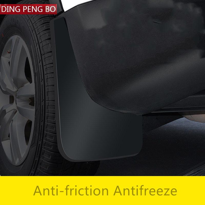 4PCS Flexible ABS Car Mud Flaps Splash Guards Fender for Volkswagen VW ID.4 CROZZ ID.6 Front and Rear Mudguards