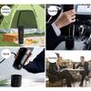 Multifunktionale Drei-in-Eins Tragbare Auto-Reise-Kaffeemaschine Kapsel DC12V mit USB-Ladekabel AC-Adapter 60ml