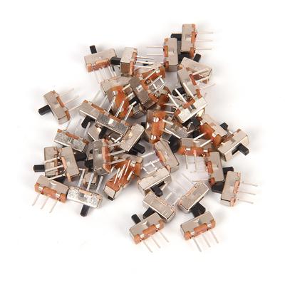 40 pz 3 Pin Ss12d00g3 2 Posizioni Spdt 1p2t Pannello Pcb Mini Interruttore a Scorrimento Verticale 