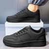 Male Shoe Soft Solid Color Round Toe Men's Casual Shoes Wear to Work Cheap Liquidation Designer Luxury Non-leather Sale Sneakers