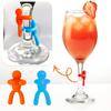 12Pcs Silicone Label Wine Glass Recognizer Drinking Glass Identification Labels Tag Signs for Party Barware Label Accessories