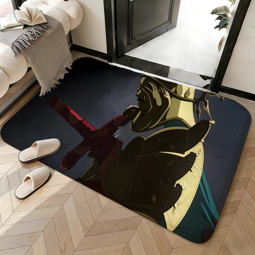 Soft Absorbent Non-Slip Rug Game Blasphemous Floor Mat Home Decor Doormat Bedroom Floor Mat Shower Carpet