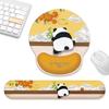 Panda Mauspad & Handgelenkauflage - Niedlich, Rutschfest, Verdickt für Frauen