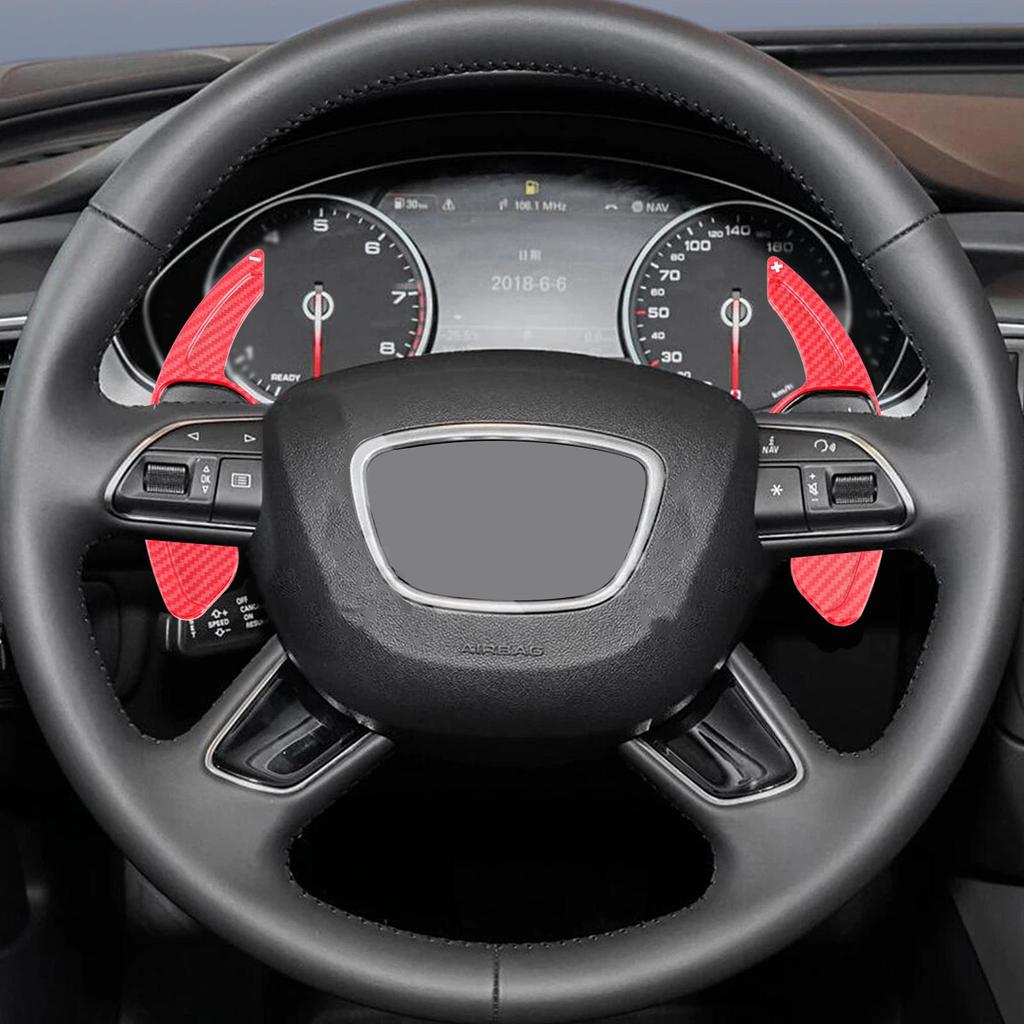 Steering Wheel Paddle Shifter Extension ForA3 A4 A5 A6 A8 Skoda Superb 2008-2012