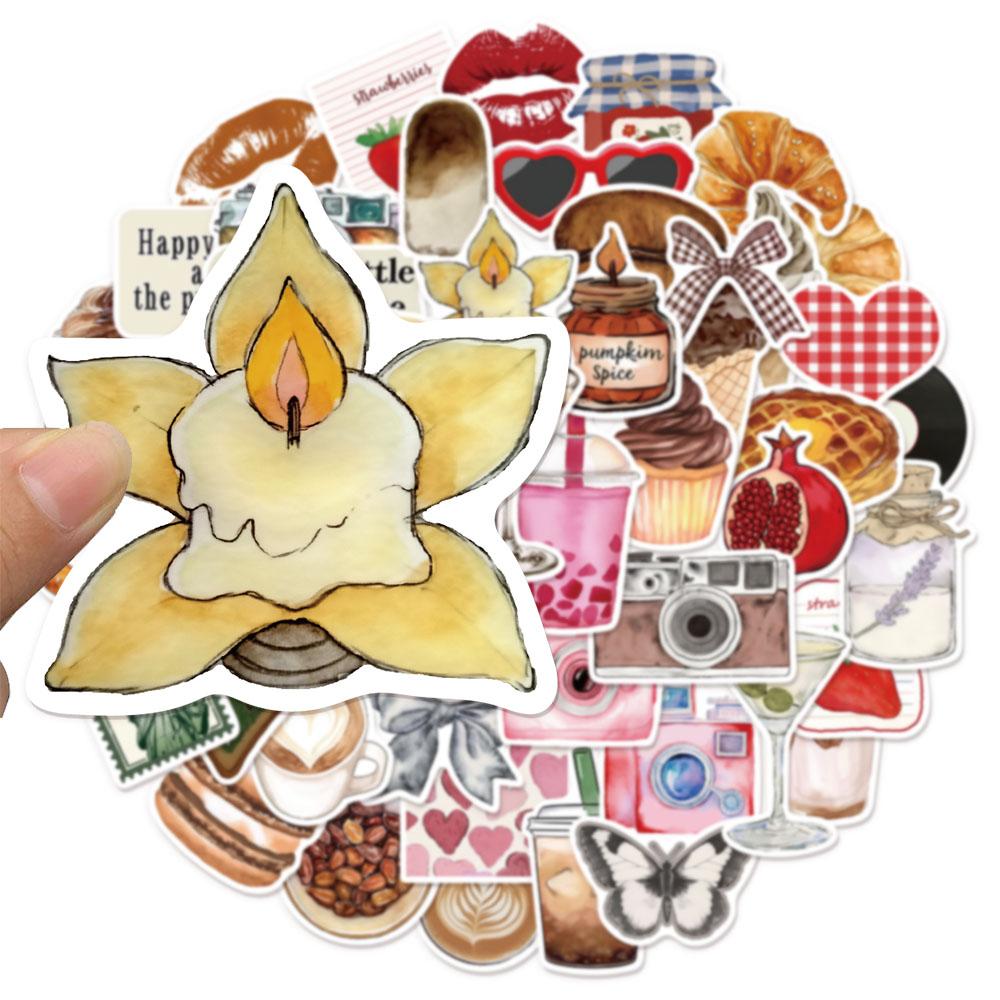 50PCS Pinterest Inspired Aesthetic Fun Graffiti Stickers DIY Luggage Speaker Water Cup Notebook Waterproof Stickers