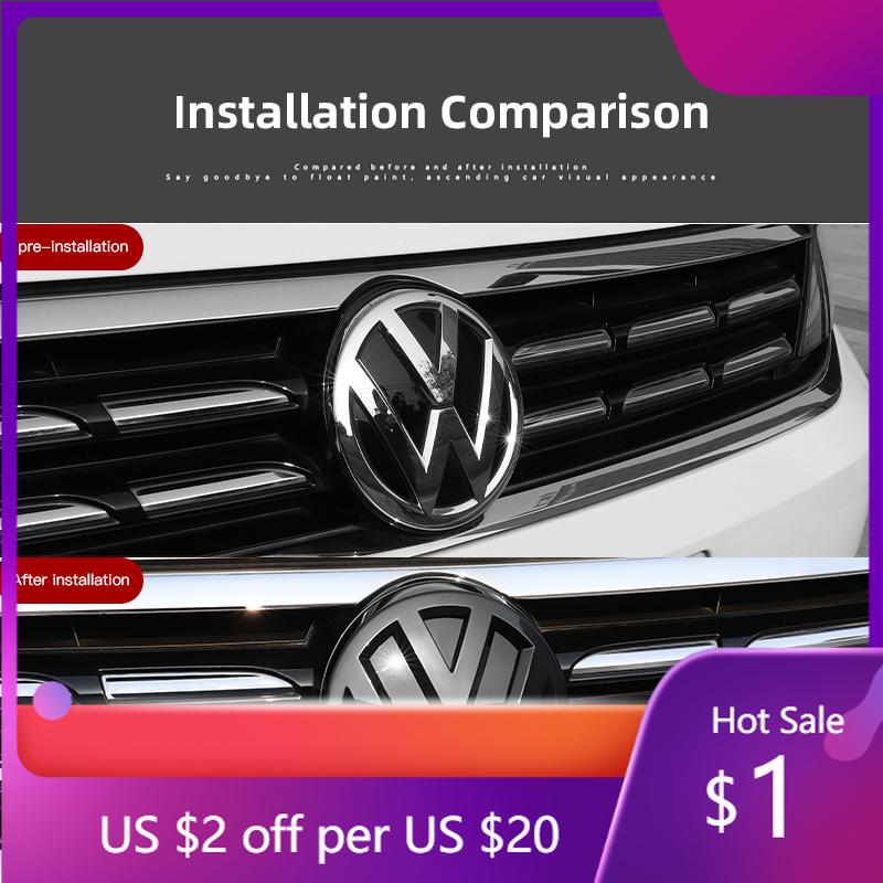 2026 Fierbinte Pentru VOLKSWAGEN VW Emblema Mașină Grilă Față Capac Portbagaj Spate Sticker Decorațiune 3D Pentru VW MK6 8 Tiguan Arteon CC PAS