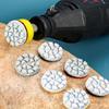 10Pcs 1" Polishing Pads – 50-3000 Grit, Hook-and-Loop for Dremel, Wet/Dry for Jade, Marble, Stone