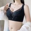 Adjustable Bra Women's Plus Size Strapless Bra Anti Glare Thin Design Gathered Together Anti Sagging and Double Breasted Bra